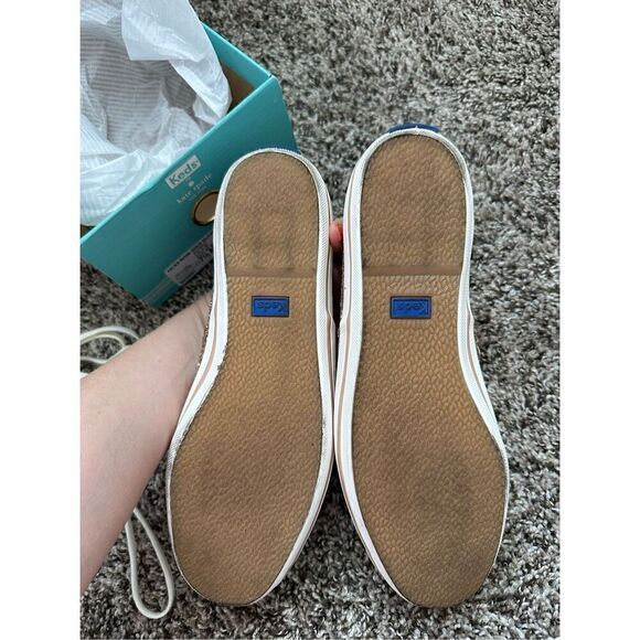 Keds x Kate Spade Women's Champion Glitter Sneaker Size 7,5 - Picture 3 of 12